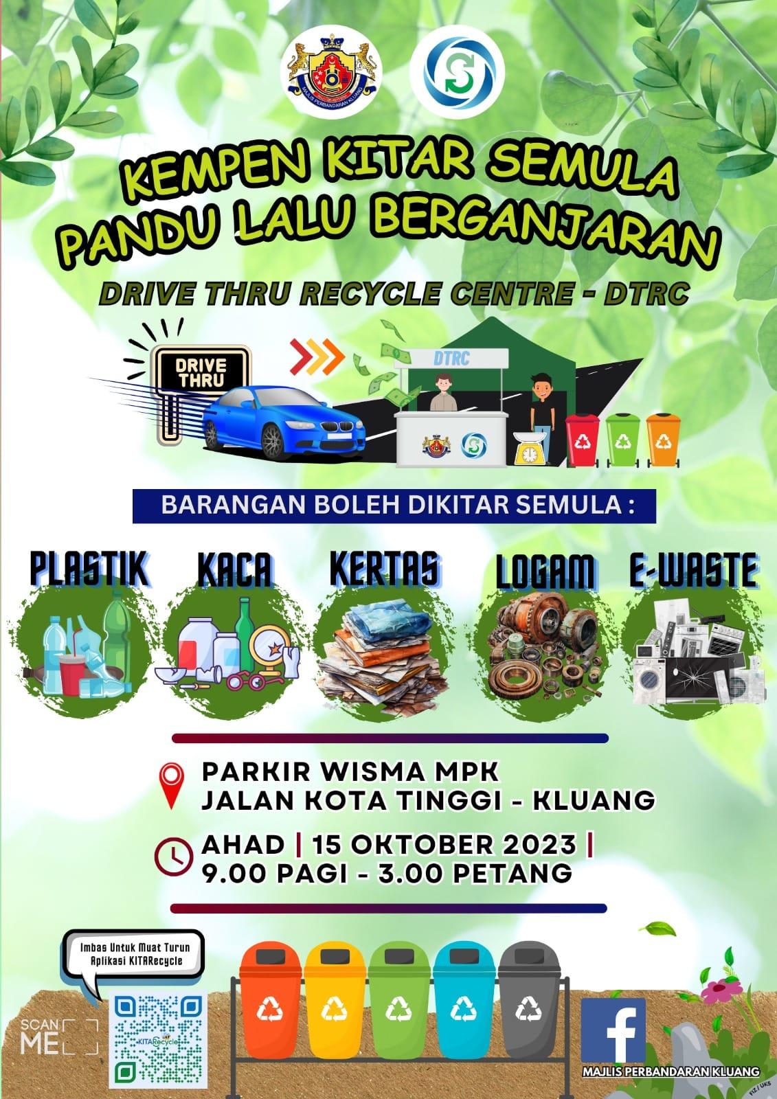 RECYCLING CAMPAIGN WITH REWARDS | Official Portal Of Kluang Municipal ...