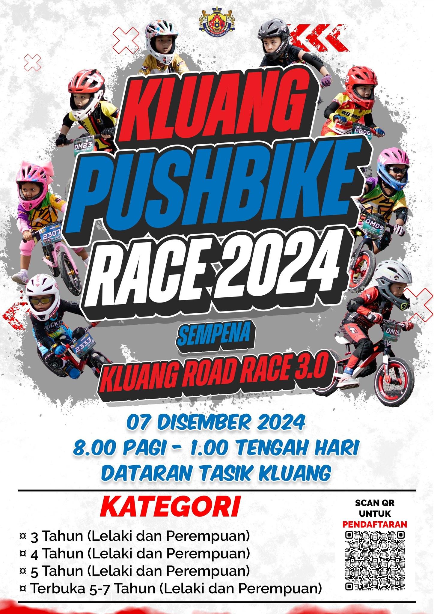 Kluang Push Bike Race 2024